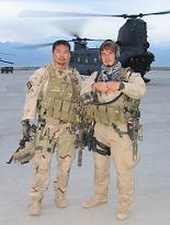 James Suh (left)